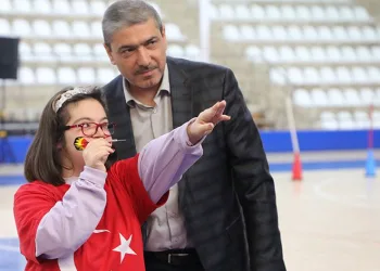 Özel çocuklar sporla buluştu