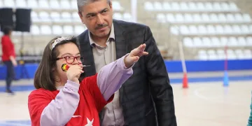 Özel çocuklar sporla buluştu