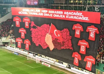 Depremzedeler için koreografi