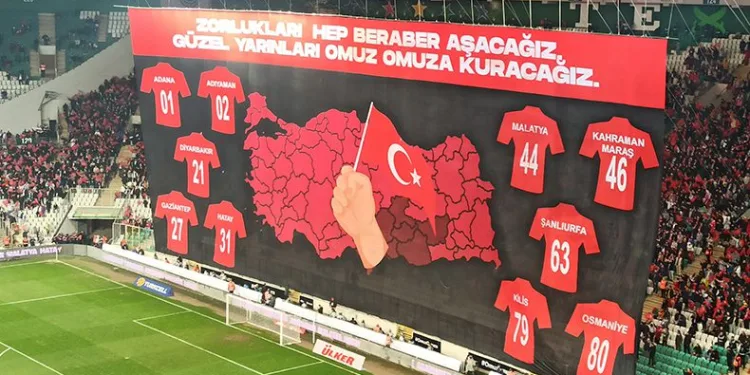 Depremzedeler için koreografi