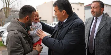 Başkan Dündar’dan depremzede ailelere ziyaret