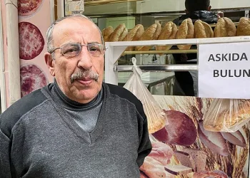 Hayırseverden Ramazan’da askıda pide bağışı