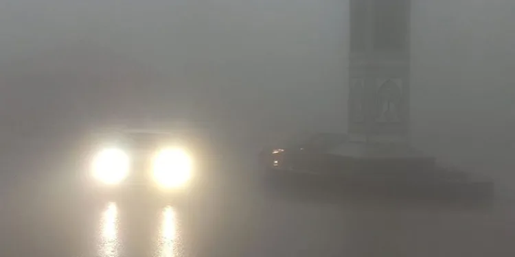 Şırnak’ta yoğun sis trafiği olumsuz etkiledi