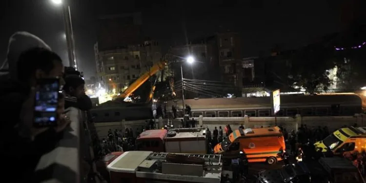 Mısır’da tren kazası