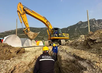 Su ve kanalizasyon şebekesi için çalışmalar başladı