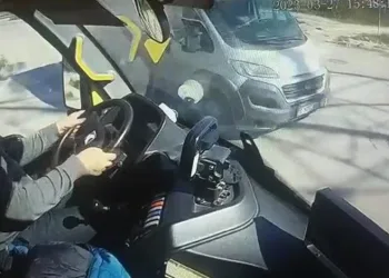 Bursa’da halk otobüsünde panik dolu anlar