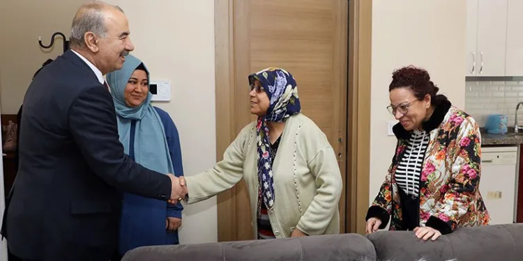 Başkan’dan moral ziyareti