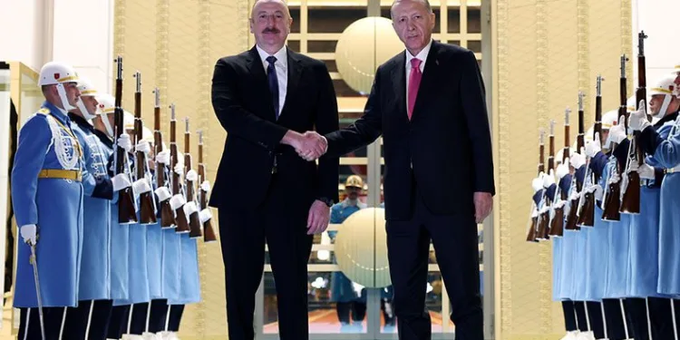 Cumhurbaşkanı Erdoğan, Aliyev ile görüştü