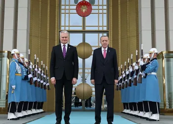 Cumhurbaşkanı Erdoğan, Litvanya Cumhurbaşkanı ile görüştü