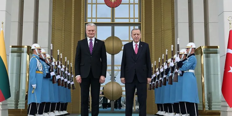 Cumhurbaşkanı Erdoğan, Litvanya Cumhurbaşkanı ile görüştü