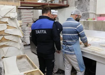 Zabıta ekiplerinden fırınlara denetim