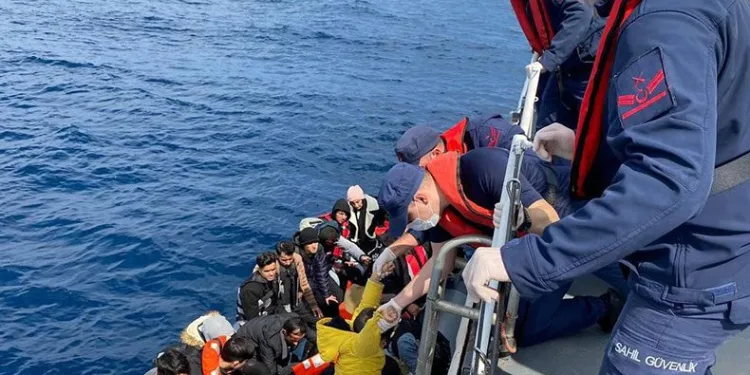 35 kaçak göçmen yakalandı