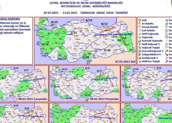 Sıcaklıklar mevsim normallerinin üzerine çıkacak