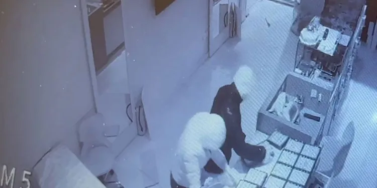 Film sahnelerini aratmayan soygun