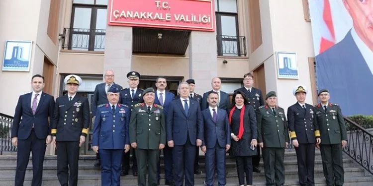 Milli Savunma Bakanı Akar, Çanakkale’de