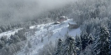 Kastamonu’nun yüksek kesimleri beyaza büründü