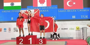 Melek Şahin Dünya ikincisi oldu