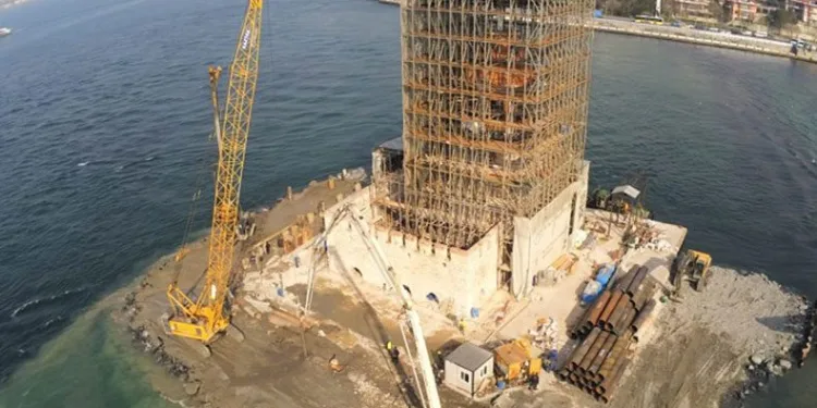 Kız Kulesi’nde imalatlar tamamlandı