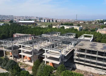 BUÜ Kampüsü’ndeki inşaatlar devam ediyor