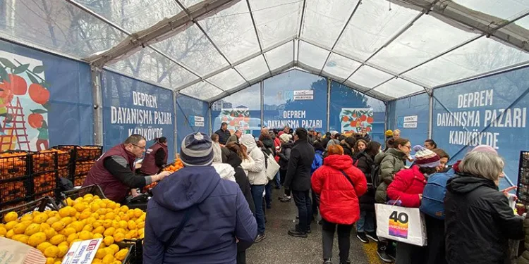 Kadıköy Belediyesi’nden “Dayanışma Pazarı”