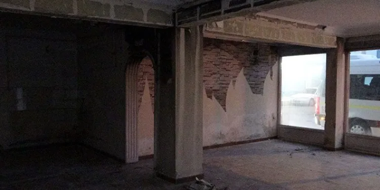 Bursa’da kiracısıyla anlaşamayınca, dükkanı boşalttı