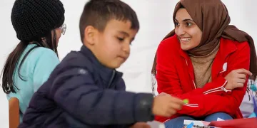 Kızılay’dan afetzedelere psikososyal destek