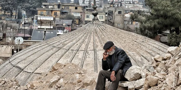 Deprem sonrası fotoğraflar