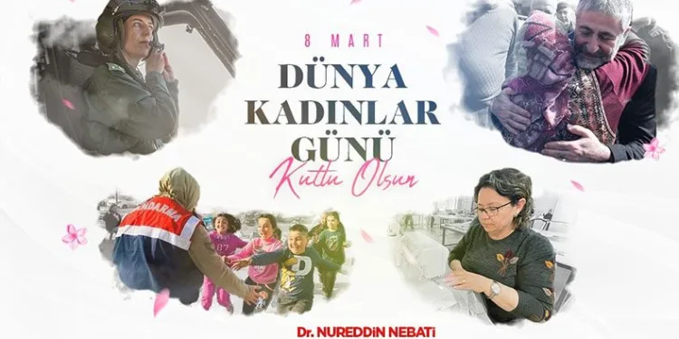 “Kadınlarımızın her daim yanındayız”