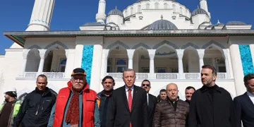 Cumhurbaşkanı Erdoğan, Barbaros Hayrettin Paşa Camisi’nde