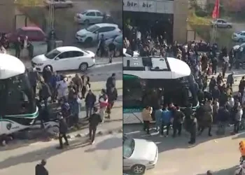 Okul çıkışında korkunç kaza