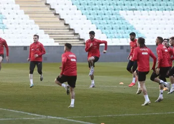 Milliler, maç hazırlıklarını tamamladı