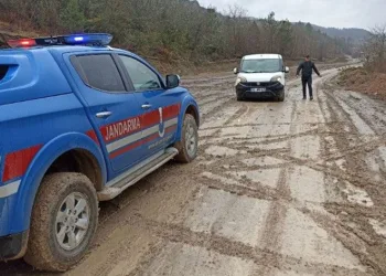 Jandarma ekipleri vatandaşın imdadına yetişti