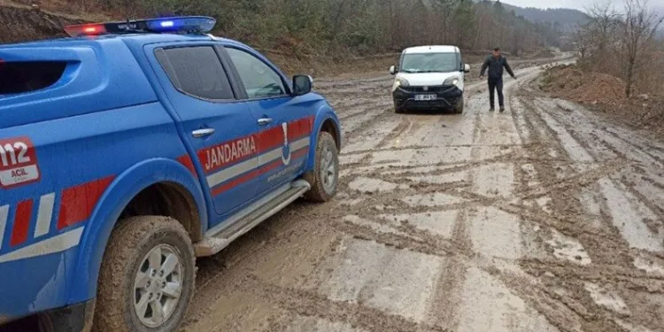 Jandarma ekipleri vatandaşın imdadına yetişti