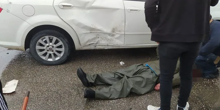 Önlemsiz sürücü ölümden döndü