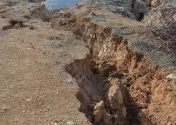 Malatya’da depremin ürkütücü fotoğrafı