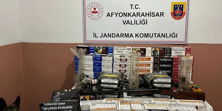 Jandarmadan kaçak tütün operasyonu