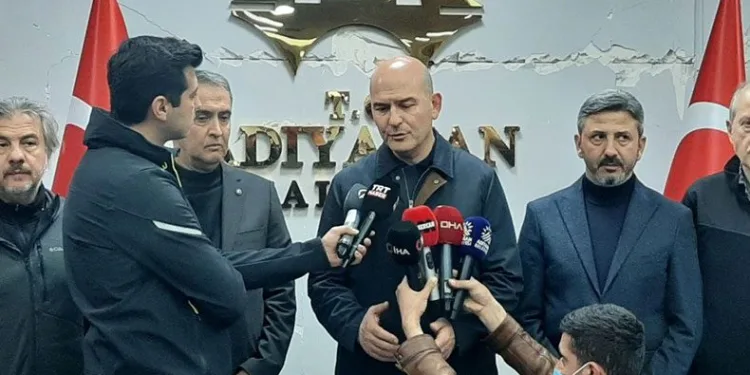 Bakan Soylu Adıyaman’da