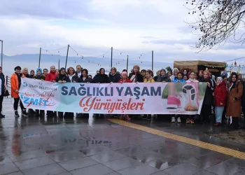 Kadınlar sağlıklı yaşam için yürüdü