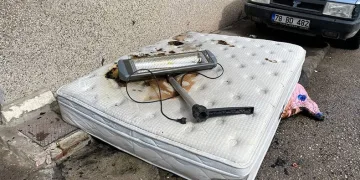 Elektrikli ısıtıcı yangın çıkardı