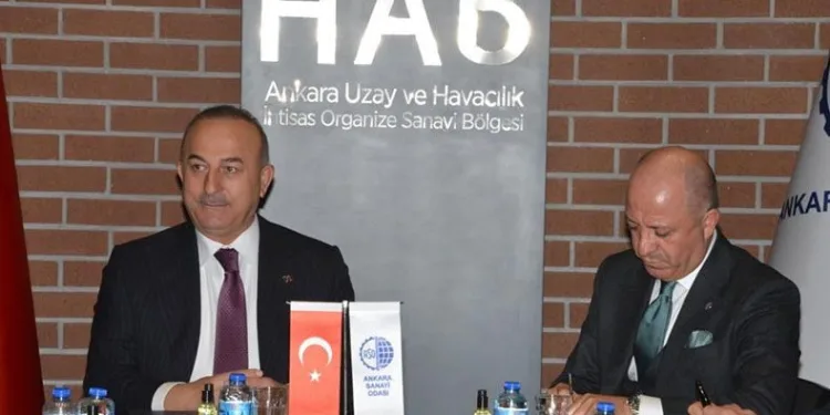 Bakan Çavuşoğlu ASO Toplantısına katıldı