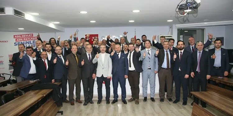 Saadet Partisi Aday adayı listesi