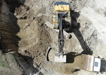 Defne Devlet Hastanesi inşasında hummalı çalışma