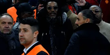 Rigobert Song maçı izledi