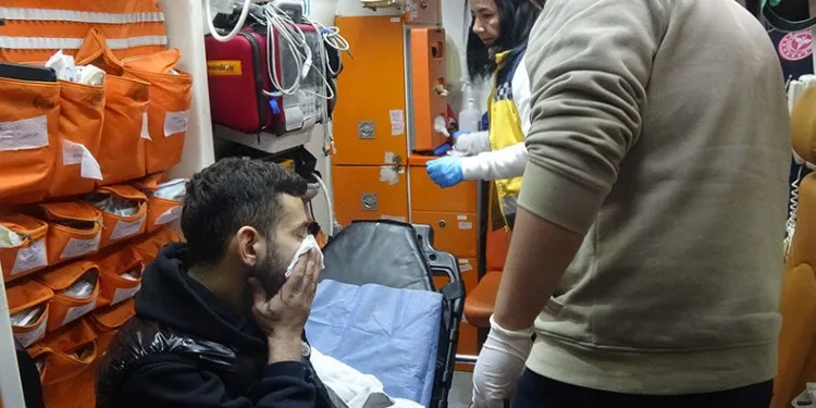 Evinde yattığı sırada vuruldu