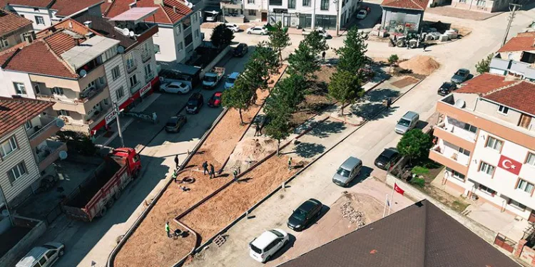 Mesudiye mahallesi yeni otopark kazanıyor