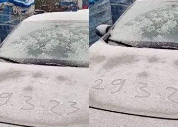 Silivri’de kar yağışı başladı