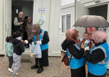 Manevi destek ekibi deprem bölgesinde