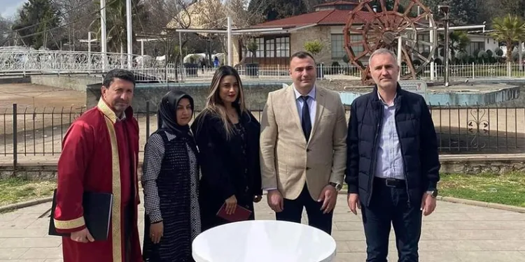 İnegöllü çift Kahramanmaraş’ta evlendi