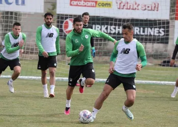 Konyaspor’da Giresunspor maçı hazırlıkları devam etti