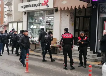 İş yerine kurşun yağdırdılar